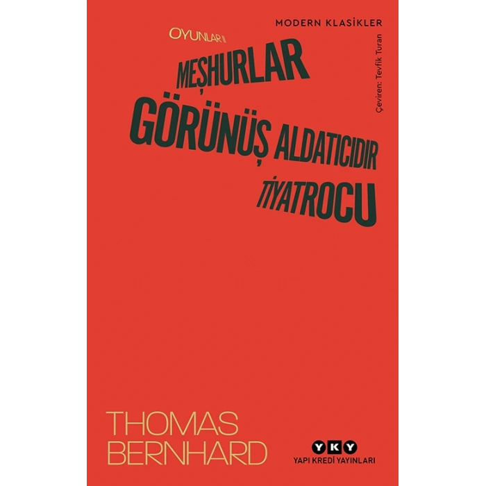 Oyunlar II: Meşhurlar, Görünüş Aldatıcıdır, Tiyatrocu