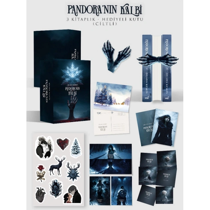 Pandoranın Kalbi 3 Kitap Takım (Ciltli - Hediyeli Kutu)
