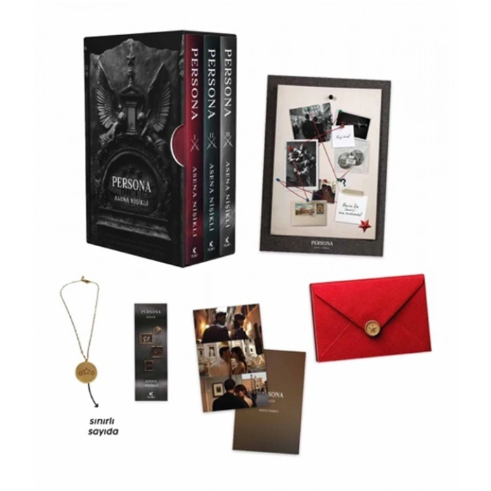 Persona - 3 Kitaplık Kutu Set  (Ciltli - Kolyeli)
