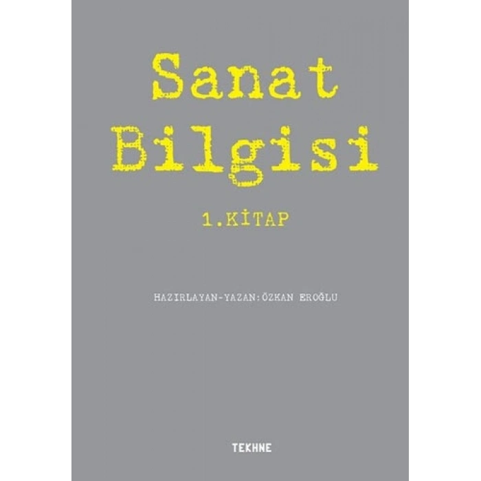 Sanat Bilgisi 1.Kitap