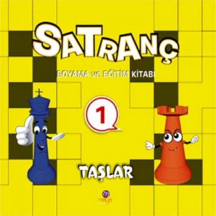 SATRANÇ BOYAMA KİTABI 1 TAŞLAR