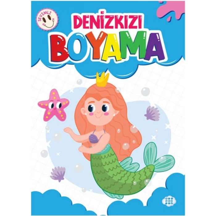 Sevimli Denizkızı Boyama