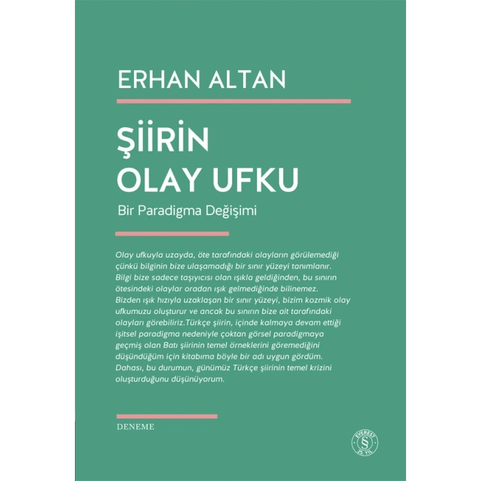 Şiirin Olay Ufku