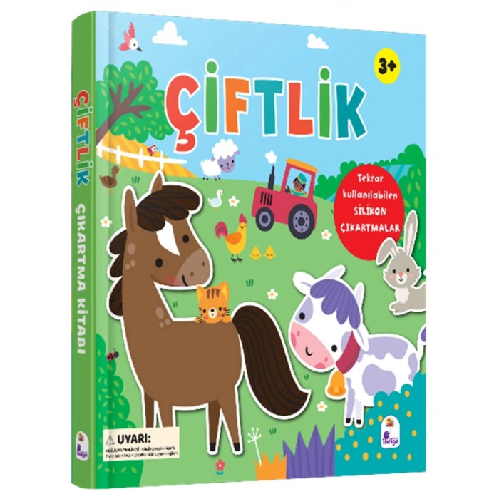 Silikon Çıkartmalı - Çiftlik (Ciltli)