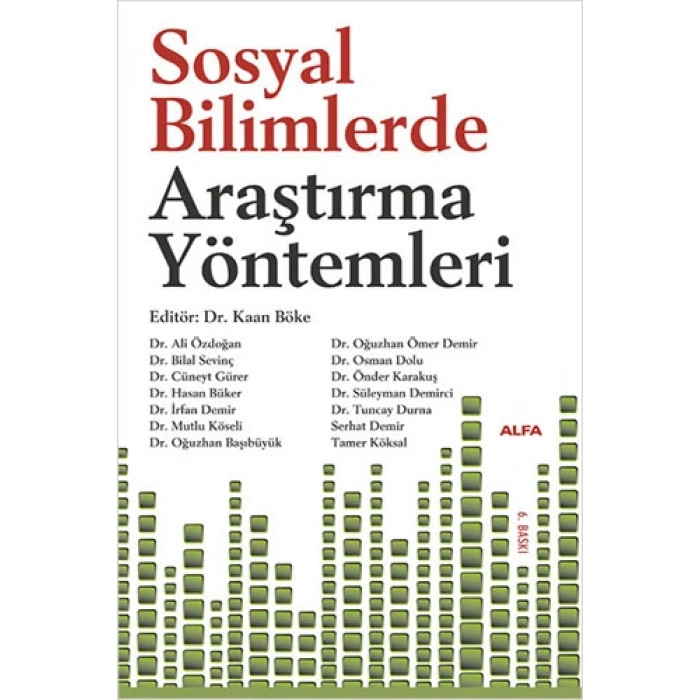 Sosyal Bilimlerde Araştırma Yöntemleri