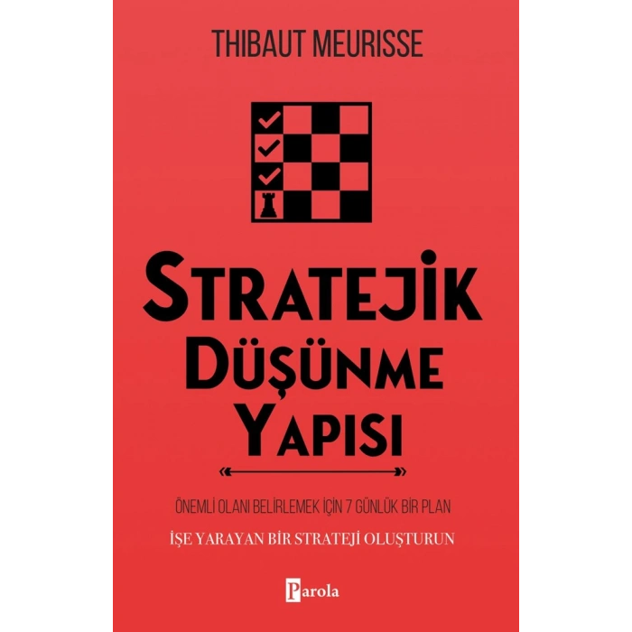Stratejik Düşünme Yapısı