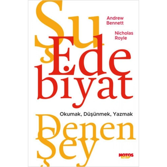 Şu Edebiyat Denen Şey