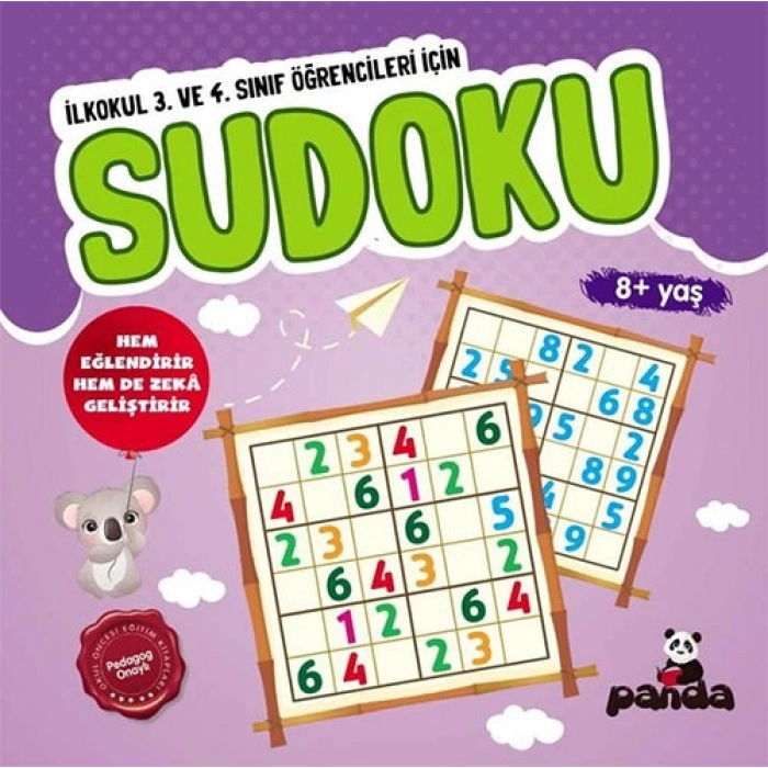 Sudoku 8 Yaş - İlkokul 3 ve 4. Sınıflar İçin