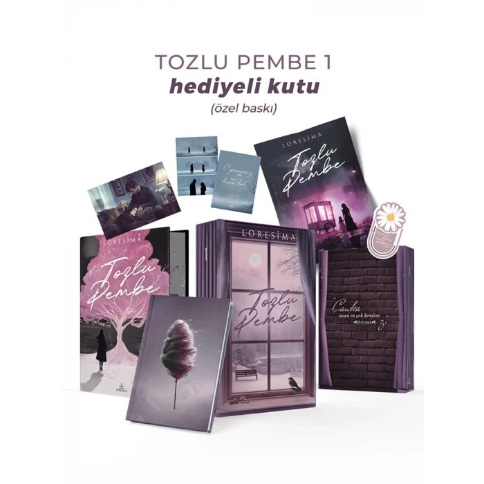 Tozlu Pembe 1 (Ciltli - Yan Boyamalı Hediyeli Kutu)