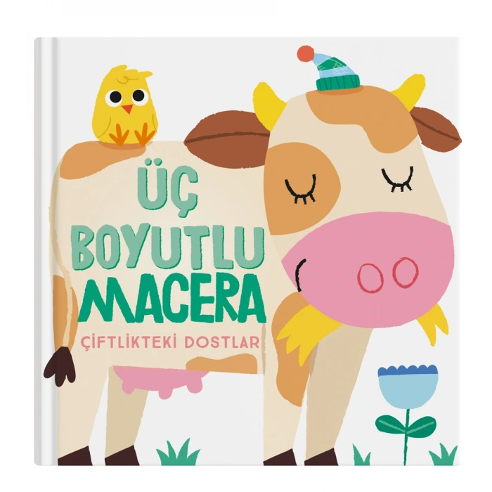 Üç Boyutlu Macera - Çiftlikteki Dostlar (Ciltli)