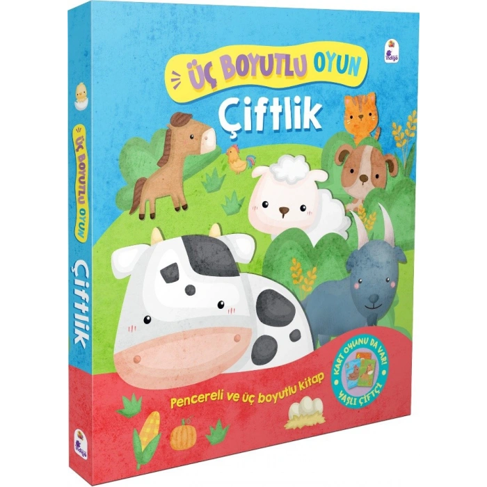 Üç Boyutlu Oyun - Çiftlik (Ciltli)