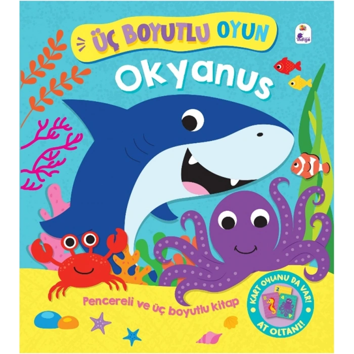 Üç Boyutlu Oyun - Okyanus (Ciltli)