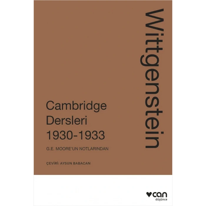 Wittgenstein: Cambridge Dersleri 1930-1933