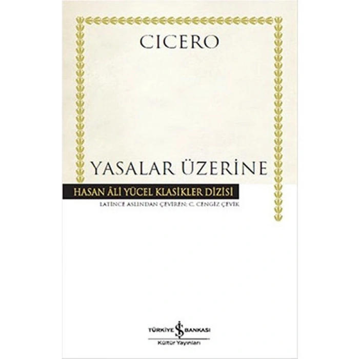 Yasalar Üzerine (Ciltli)