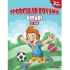 3+ Yaş Sporcular Boyama Kitabı