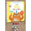 Sanat Kitabı + İlk 100 Kelimem - Hayvanlar (Pencereli Dokun-Hisset) (Ciltli) / Kollektif