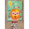 Sanat Kitabı + Silikon Çıkartmalı – Neşeli Hayvanlar (Ciltli) / Holly Morris