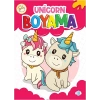 Neşeli Unicorn Boyama
