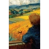 Nesin Defter Çizgili - Van Gogh Tarzında