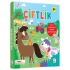 Silikon Çıkartmalı - Çiftlik (Ciltli)