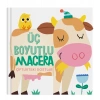 Üç Boyutlu Macera - Çiftlikteki Dostlar (Ciltli)
