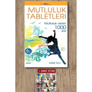 Mutluluk Tabletleri / Azime Telli + Sanat Kitabı