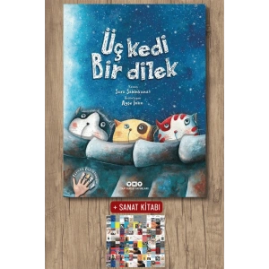 Üç Kedi Bir Dilek (Ciltli)
