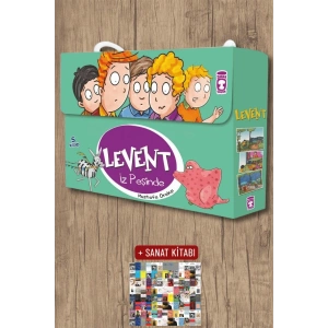 Levent İz Peşinde 1 Set - (5 Kitap)