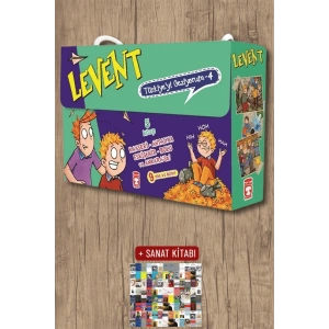Levent Türkiyeyi Geziyorum 4 - (5 Kitap Set)