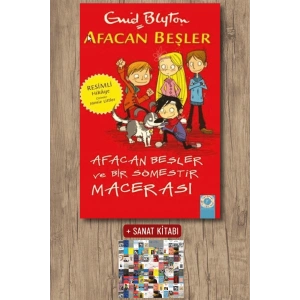 Afacan Beşler - Afacan Beşler ve Bir Sömestir Macerası / Enid Blyton + Sanat Kitabı