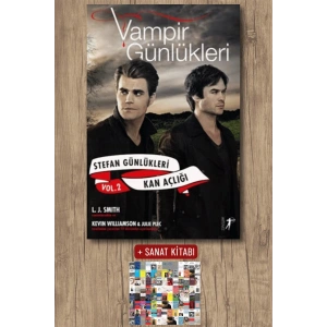 Vampir Günlükleri - Stefan Günlükleri Vol. 2 Kan Açlığı / L. J. Smith + Sanat Kitabı