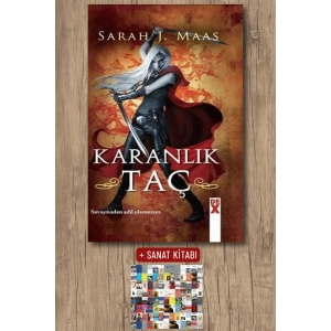 Sanat Kitabı + Cam Şato 2 - Karanlık Taç (Ciltli) / Sarah J. Maas