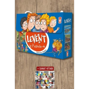 Levent İz Peşinde 4 Set- 5 Kitap Takım