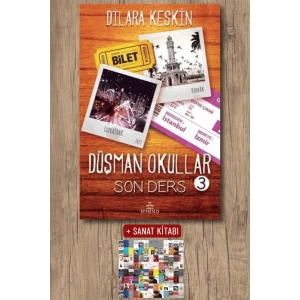Sanat Kitabı + Düşman Okullar 3 - Son Ders (Ciltli) / Dilara Keskin