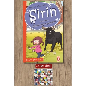 Dünyayı Geziyorum - Şirin İspanya Boğalarından Kaçarken / Birsen Ekim Özen + Sanat Kitabı