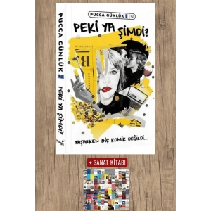 Sanat Kitabı + Peki Ya Şimdi? - Pucca Günlük 7 / Pucca