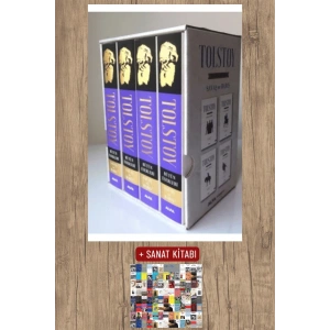 Savaş ve Barış 1-2-3-4 (Özel Kutulu) / Lev Nikolayeviç Tolstoy + Sanat Kitabı