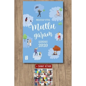 Mutlu Yaşam Ajandası 2020 / Mehtap Utuş + Sanat Kitabı