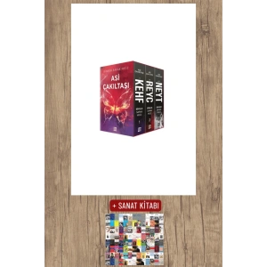 Sanat Kitabı + Asi Çakıltaşı Serisi Set - 3 Kitap Takım / Binnur Şafak Nigiz