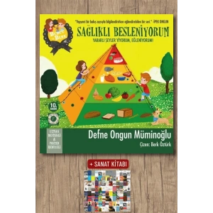 Burcu ve Berk ile Sağlıklı Besleniyorum / Defne Ongun Müminoğlu + Sanat Kitabı