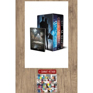 Sanat Kitabı + Av Serisi Özel Defter Hediyeli Kutulu Set - 3 Kitap Takım / M. Rise