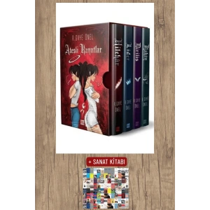Sanat Kitabı + Ateşli Kanatlar Serisi - 4 Kitap Takım Kutulu / R. Gaye Önel