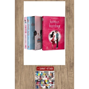 Sanat Kitabı + Ayçöreği-Elmalı Turta-Kırmızı Kurabiye Seti - 3 Kitap Takım / Zeynep Sahra