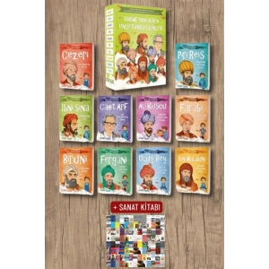 Sanat Kitabı + Tarihe Yön Veren Ünlü Türk Bilginleri Serisi - Kutulu 10 Kitap Takım / Cezmi Ersöz