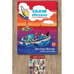 Çılgın Sörfçüler 2 - Deniz Fenerindeki Adam / Defne Ongun Müminoğlu + Sanat Kitabı