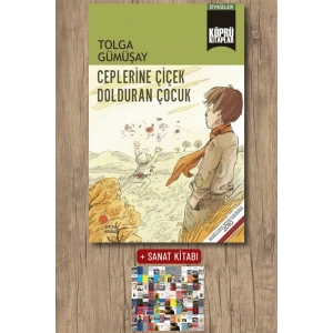 Ceplerine Çiçek Dolduran Çocuk