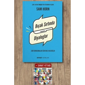 Sanat Kitabı + Bıçak Sırtında Diyaloglar / Sam Horn