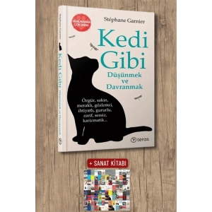 Sanat Kitabı + Kedi Gibi Düşünmek ve Davranmak / Stephane Garnier