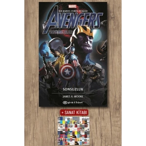 Sanat Kitabı + Avengers: Yenilmezler - Sonsuzluk / James A. Moore
