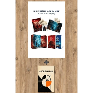 Bir Kibritle Yok Olmak İki Kitap Set (Hediyeli Özel Kutu - Ciltli)